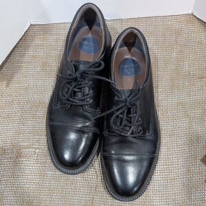 Dockers Men's Gordon Dress Shoes, Black Leather, Size 11